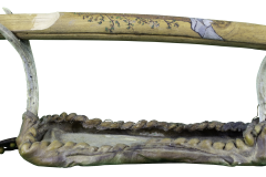 Antler Stand with Elk Base